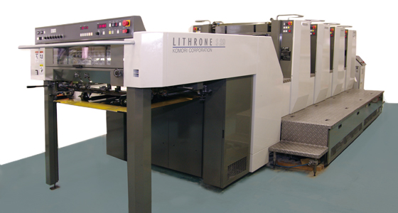 komori4色機